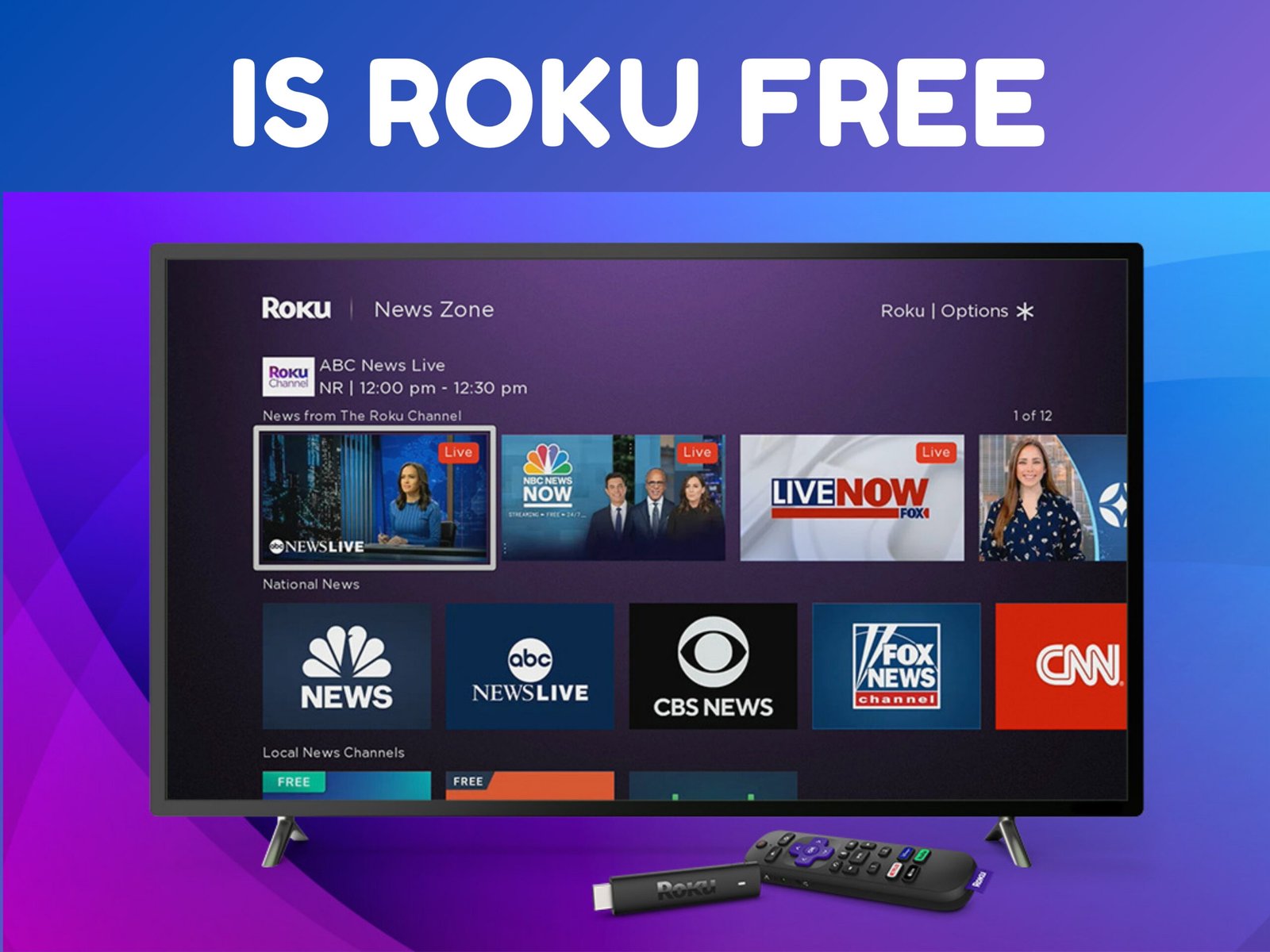 is roku free